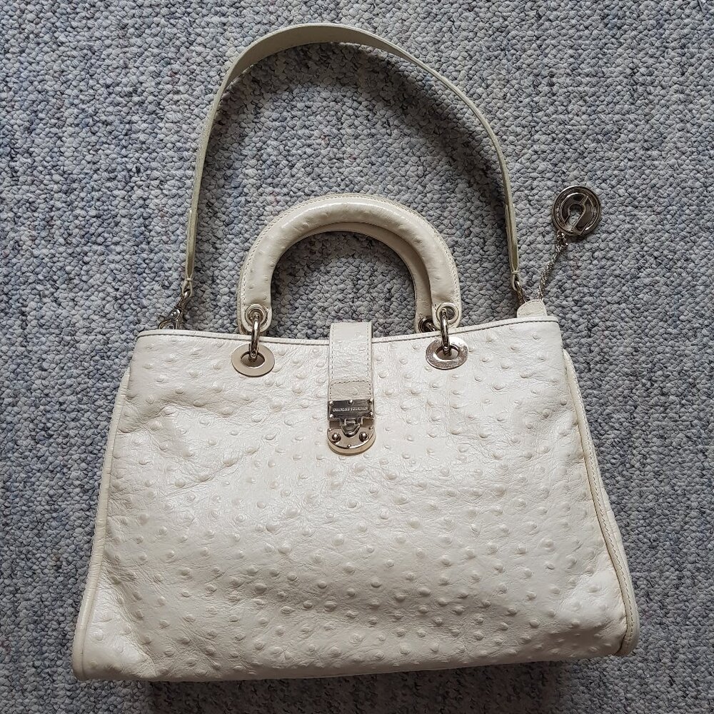 Charles Jourdan leather handbag